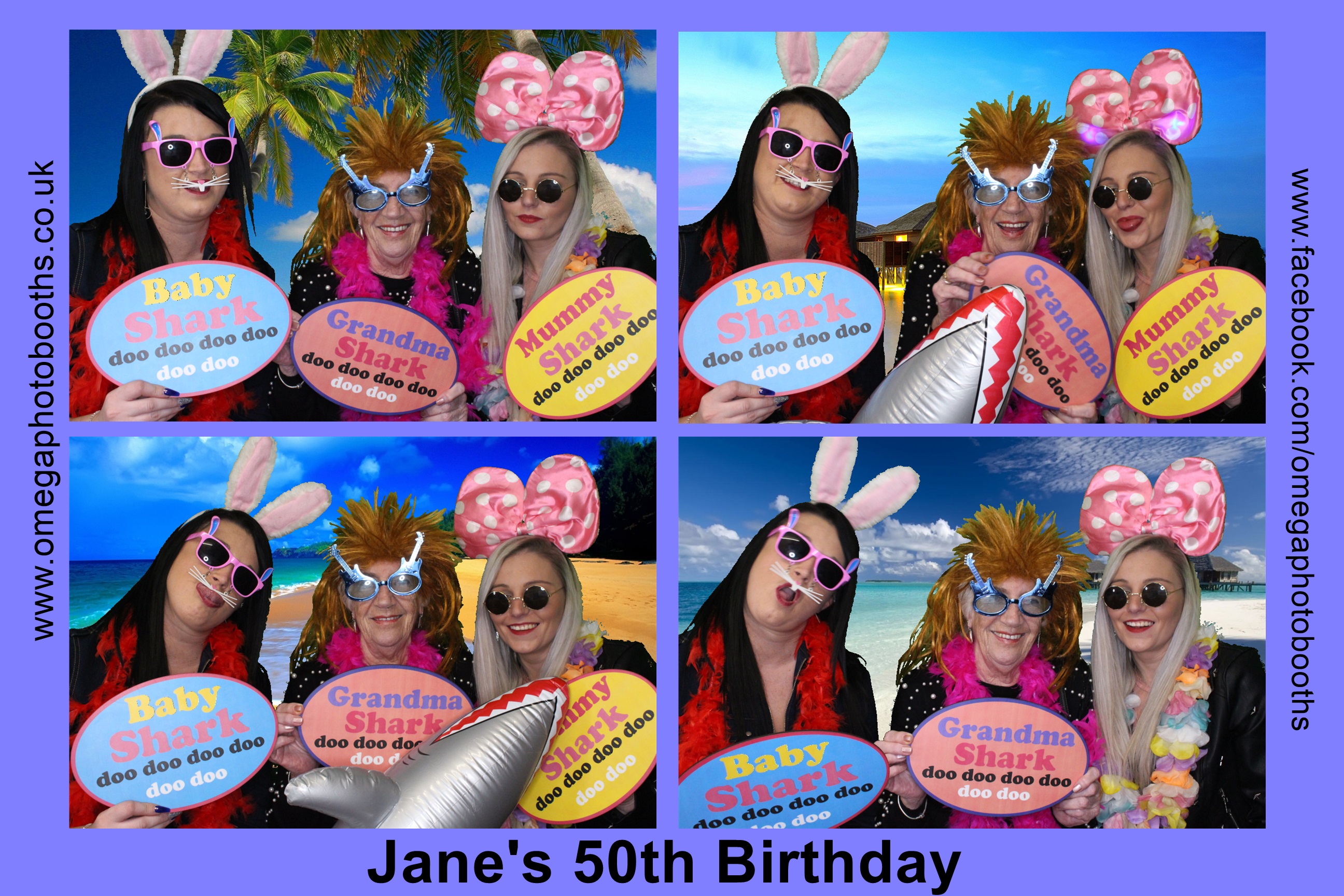 Jane’s 50th Birthday | View more photos from the event at gallery.omegaphotobooths.co.uk/u/Omega-Photobooths/Jane’s-50th-Birthday